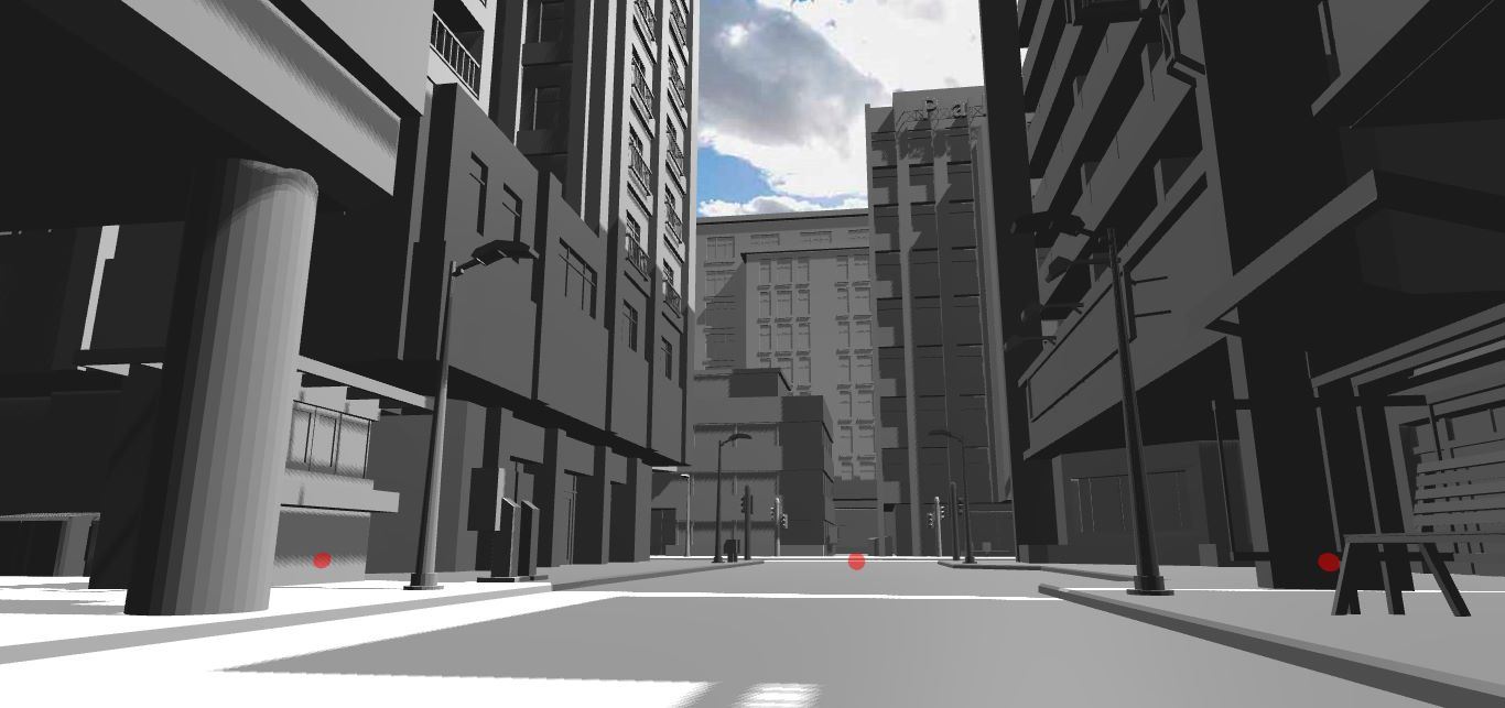 The Street  Scene Free  3D  model ArtisGL 3D  Publisher 