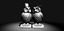 Picture of Owl Couple Garden Statue 3D Model