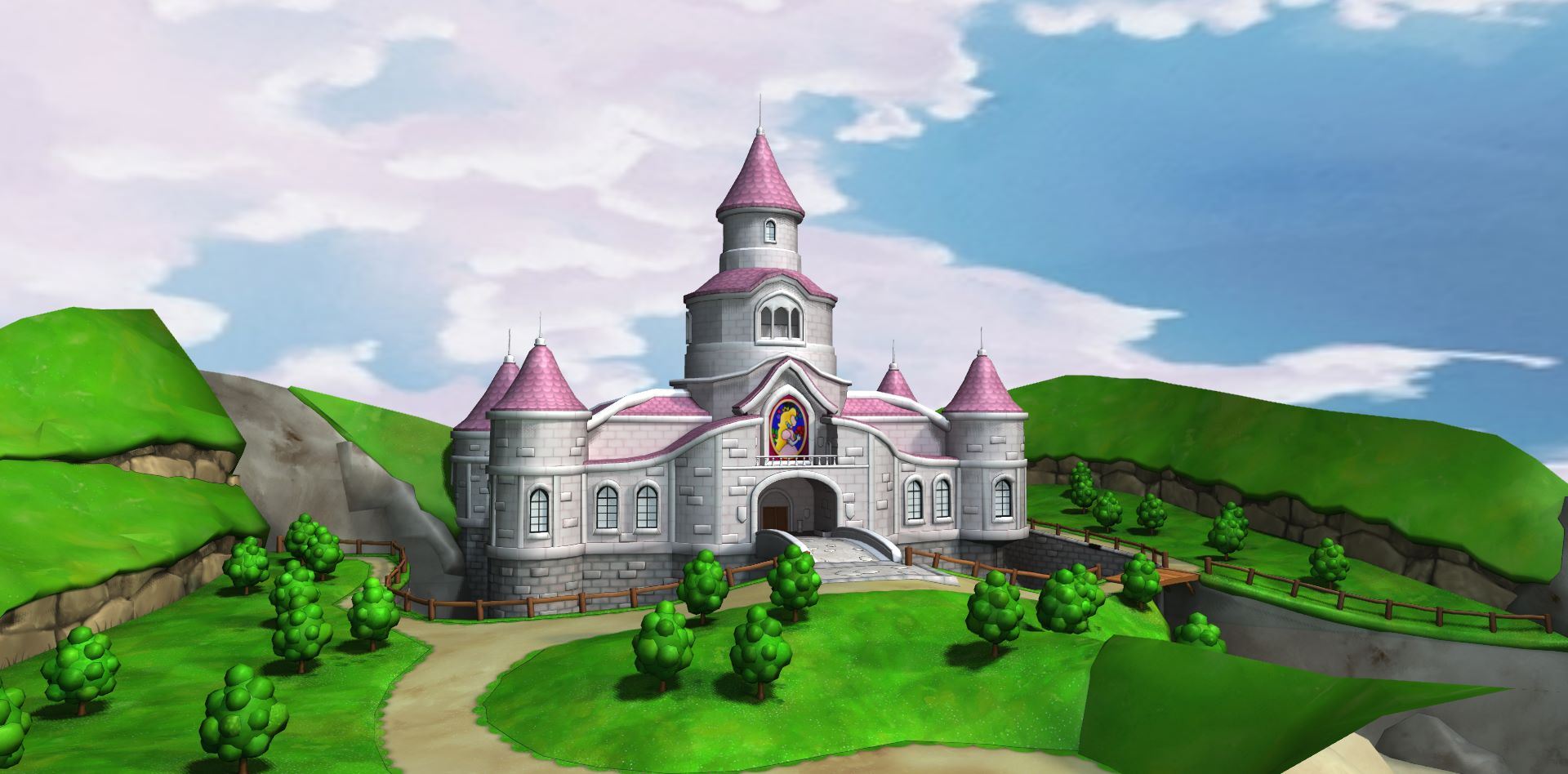 Princess Peach Castle Gmod