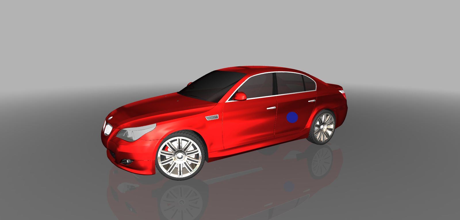 BMW 5 Series Sedan 3D Model | ArtisGL 3D Publisher - Online, Real-Time ...