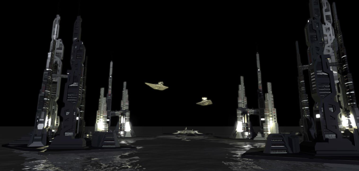 Star Wars - Imperial Floating City | ArtisGL 3D Publisher - Online ...