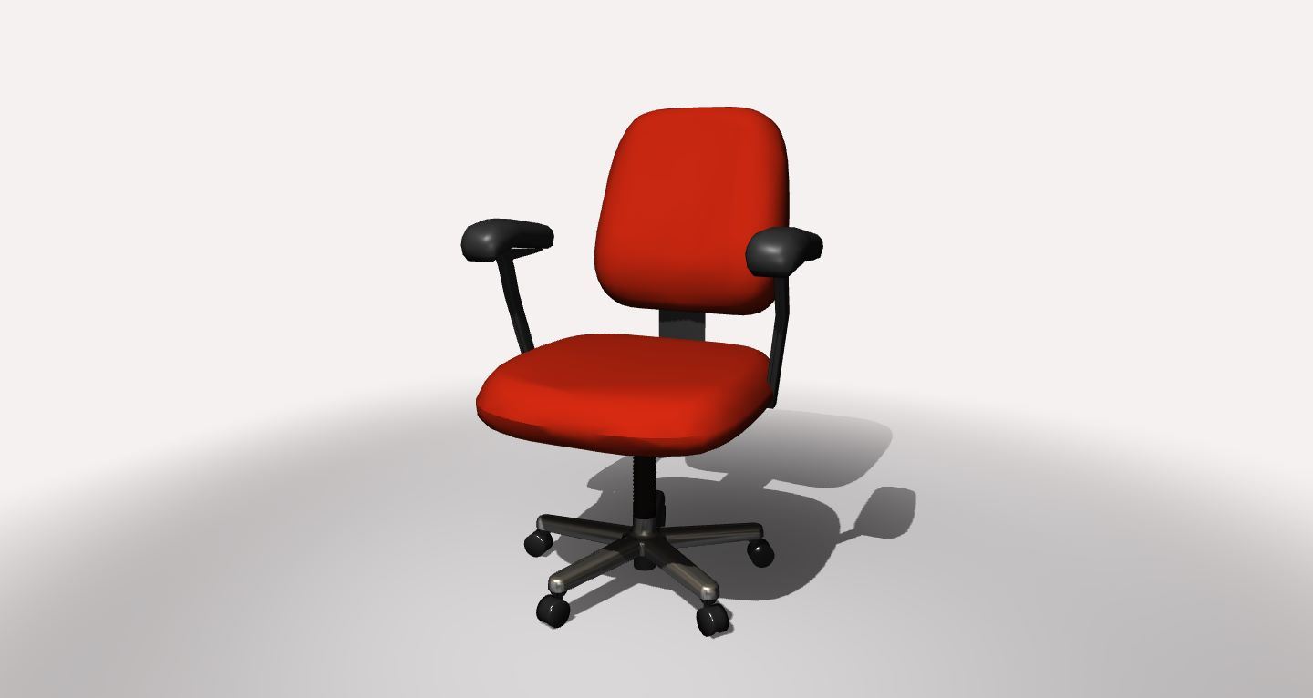 Herman Miller Ergon 3 Work Chair | ArtisGL 3D Publisher - Online, Real