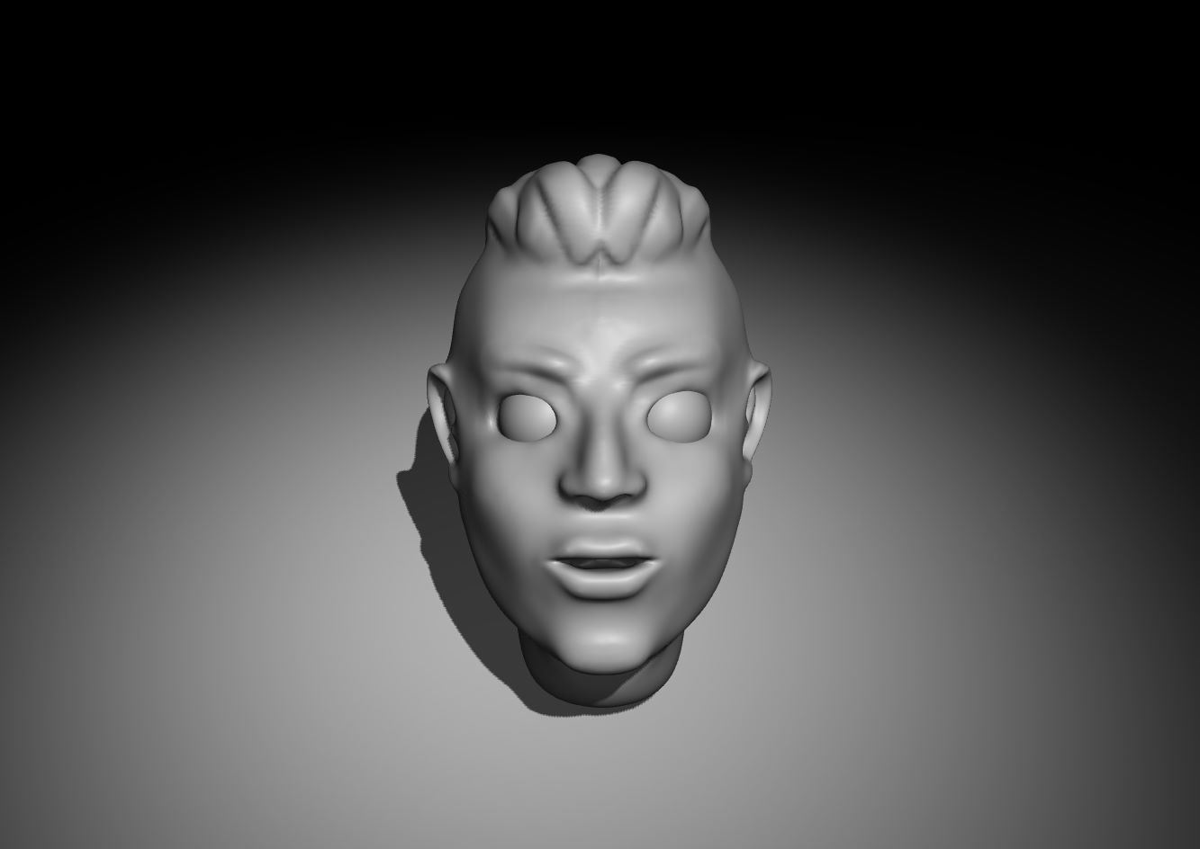 simple head | ArtisGL 3D Publisher - Online, Real-Time and Interactive ...